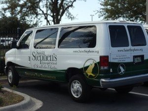 Saint Stephen's Episcopal School Van Wrap