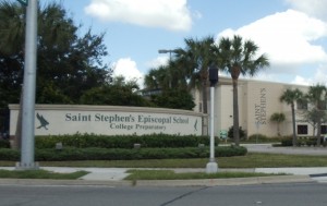 Saint Stephen's Episcopal School Main Entrance Sign