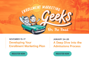 Two New Enrollment Marketing Workshops for Private School Leaders