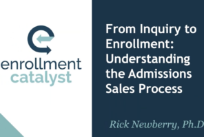 From Inquiry to Enrollment: Understanding the Admissions Sales Process